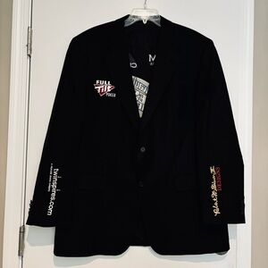 Vitale Barberis Canonico D. Fine Las Vegas Fabric Italy Sports Blazer Coat XL